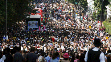 Behind the scenes at the Notting Hill Carnival
